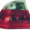 Feu arrière gauche extérieur pour BMW série 3 E46 de 1998 à 2001 rouge,
