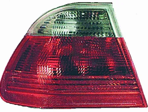 Feu arrière gauche extérieur pour BMW série 3 E46 de 1998 à 2001 rouge,