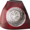 Feu arrière gauche extérieur pour VOLKSWAGEN GOLF V 2003-2008, rouge/blanc, à LED, partie sur aile