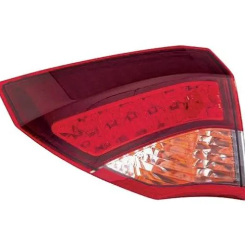Feu arrière gauche extérieur pour RENAULT LAGUNA III, 2007-2010, rouge, Neuf