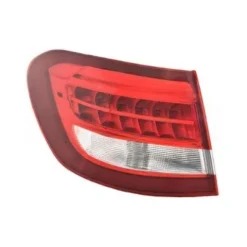 Feu arrière gauche extérieur pour MERCEDES CLASSE GLC 2015-2020 (X253), avec porte-lampe, montage ODELO, mod. BUSINESS, Neuf