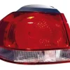 Feu arrière gauche extérieur pour VOLKSWAGEN GOLF VI 2008-2012 rouge/blanc (type Valeo) partie aile