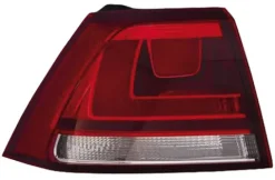 Feu arrière gauche extérieur pour VOLKSWAGEN GOLF VII ph. 1 2012-2016 rouge/blanc, noir, Neuf