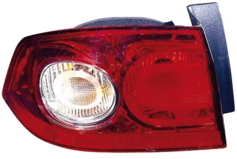 Feu arrière gauche extérieur pour RENAULT LAGUNA II Phase 2, 2005-2007, rouge, Neuf