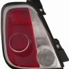 Feu arrière gauche pour ABARTH 500, 595-695, 2008-2015, (cabriolet), contour noir, Neuf