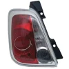 Feu arrière gauche pour ABARTH 500, 595-695, 2008-2015, (cabriolet), contour chromé, Neuf