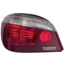 Feu arrière gauche pour BMW Serie 5 E60, 2003-2007, gris fumé, rouge, Mod. Berline, neuf