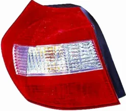 Feu arrière gauche pour BMW SERIE 1 E87 de 2004 à 2007, rouge et blanc, Neuf