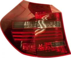 Feu arrière gauche pour BMW SERIE 1 E87N de 2007 à 2011, noir, rouge et fumé, BLACK LINE, Neuf