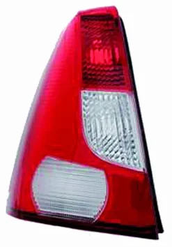 Feu arrière gauche pour DACIA LOGAN I phase 1, 2005-2008, (rouge/blanc), Neuf