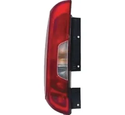 Feu arrière gauche pour FIAT DOBLO II phase 2 2015-2022, Mod. 2 porte, blanc et rouge, Neuf