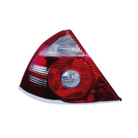 Feu arrière gauche pour FORD MONDEO II phase 2 2003-2007, sans porte-ampoule, blanc/rouge, 4 portes, mod. 05 > 07, Neuf