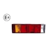 Feu arrière gauche pour IVECO EUROTECH 1992-2002, avec connecteur arrière et feu plaquette, Neuf