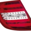 Feu arrière gauche pour MERCEDES (W204) CLASSE C ph. 2 2011-2014, rouge incolore, Mod. S.W, Neuf