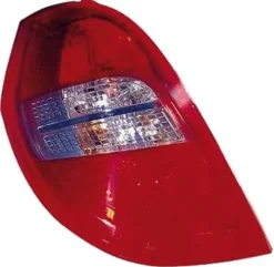 Feu arrière gauche pour MERCEDES CLASSE A de 2008 à 2012, rouge et fumé, Neuf