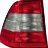Feu arrière gauche pour MERCEDES (W180-202) CLASSE C 1993-1997, incolore rouge, Neuf