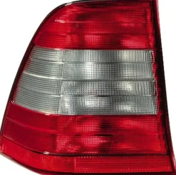 Feu arrière gauche pour MERCEDES (W180-202) CLASSE C 1993-1997, incolore rouge, Neuf