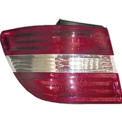 Feu arrière gauche pour MERCEDES CLASSE B phase 2 (W245) 2008-2011, rouge/incolore, Neuf