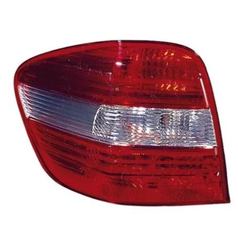 Feu arrière gauche pour MERCEDES CLASSE ML Phase 1 2005-2008 (W164), rouge/incolore, gris, Neuf