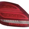 Feu arrière gauche pour MERCEDES (W205) CLASSE C ph. 1 2014-2018, rouge incolore, Led, Mod. Berline