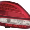 Feu arrière gauche pour MERCEDES (W205) CLASSE C ph. 1 2014-2018, rouge incolore, Led, Mod. Berline 4P