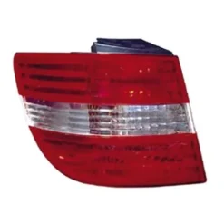 Feu arrière gauche pour MERCEDES CLASSE B phase 2 (W245) 2008-2011, rouge/fumé, Neuf