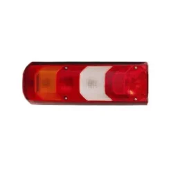Feu arrière gauche pour MERCEDES ACTROS MP4 WIDE CAB 2011-2021, avec connecteur latéral et feu plaquette, Neuf