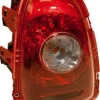 Feu arrière gauche pour MINI R56/R57 de 2011 à 2014, ONE/COOPER, Rouge et blanc, Neuf