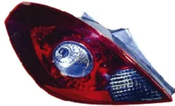 Feu arrière gauche pour OPEL CORSA D phase 1, 2006-2010, rouge/fumé, (3 portes - OPC), Neuf