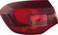Feu arrière gauche pour OPEL ASTRA J 2010-2012, Rouge foncé, Extérieure, Mod. S.W., Neuf