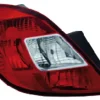 Feu arrière gauche pour OPEL CORSA D phase 1, 2006-2010, rouge/blanc, (5 portes), Neuf