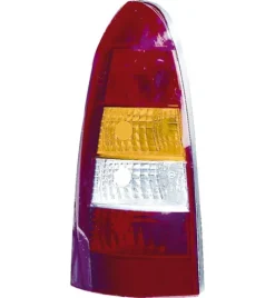 Feu arrière gauche pour OPEL ASTRA G 1998-2001, Rouge orange Incolore, Mod. S.W., Neuf