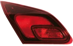 Feu arrière gauche pour OPEL ASTRA J 2010-2012, Rouge foncé, Intérieure, Mod. 5 portes, Neuf