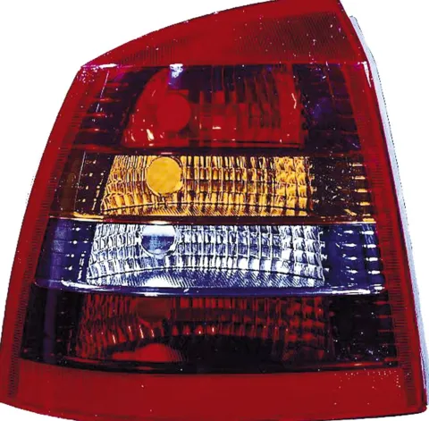Feu arrière gauche pour OPEL ASTRA G 2001-2004, Rouge fumé, Mod. 3 / 5 portes, Neuf