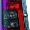 Feu arrière gauche pour PEUGEOT PARTNER I phase 2, 2002-2005, rouge fumé, (2 portes arrière), Neuf