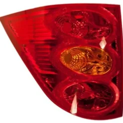 Feu arrière gauche pour PEUGEOT 1007, 2005-2010, orange et rouge, Neuf
