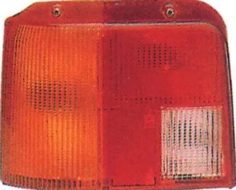 Feu arrière gauche pour PEUGEOT 205 1983-1990, orange rouge incolore, Neuf