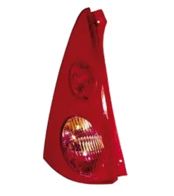 Feu arrière gauche pour PEUGEOT 107 phase 2, 2009-2012, rouge, Neuf