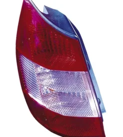 Feu arrière gauche pour RENAULT SCENIC II phase 1, 2003-2006, (rouge/rose), Neuf