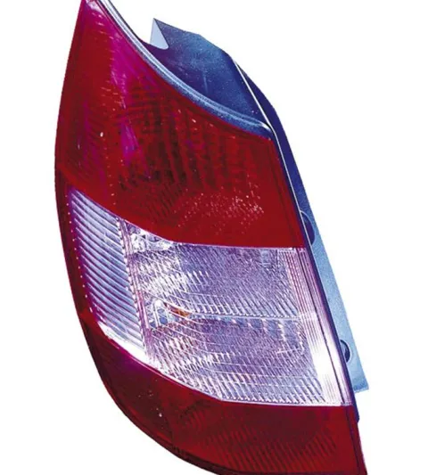 Feu arrière gauche pour RENAULT SCENIC II phase 1, 2003-2006, (rouge/rose), Neuf