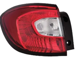 Feu arrière gauche pour RENAULT CAPTUR, 2013-2017, sans porte lampe, Externe, Neuf