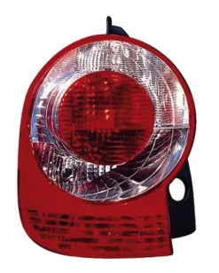 Feu arrière gauche pour RENAULT MODUS de 2004 à 2008, rouge et incolore, Neuf