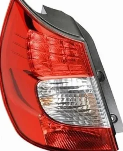 Feu arrière gauche pour RENAULT SCENIC II phase 2, 2006-2009, à Led, (rouge/blanc), Neuf