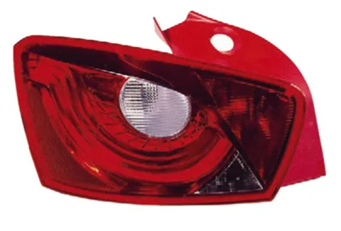 Feu arrière gauche pour SEAT IBIZA IV phase 1, 2008-2012, rouge, (5 portes), Neuf