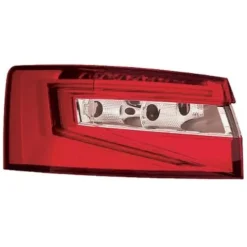 Feu arrière gauche pour SKODA SUPERB III phase 1, 2015-2019, BERLINE, à LED, rouge, neuf