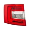 Feu arrière gauche pour SKODA OCTAVIA III phase 1 2013-2016, sans porte-lampe, LED, Version VAROK, Mod. SW, Neuf