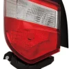 Feu arrière gauche pour TOYOTA YARIS III phase 3, 2017-2020, externe, blanc et rouge, Neuf