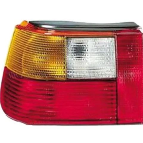 Feu arrière gauche pour VOLKSWAGEN POLO III CLASSIC SW, 1996-1999, rouge/orange, Neuf