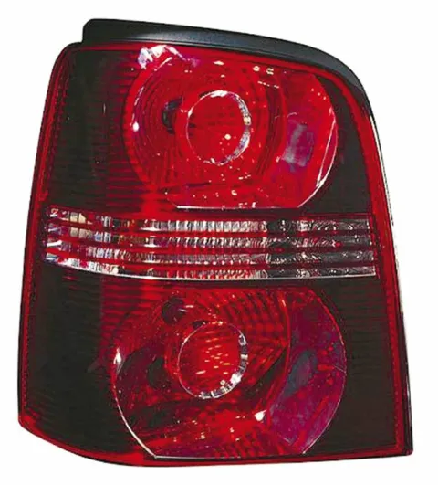 Feu arrière gauche pour VOLKSWAGEN TOURAN I phase 2, 2006-2010, fond rouge, Neuf