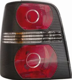 Feu arrière gauche pour VOLKSWAGEN TOURAN I phase 2, 2006-2010, fond noir, Neuf